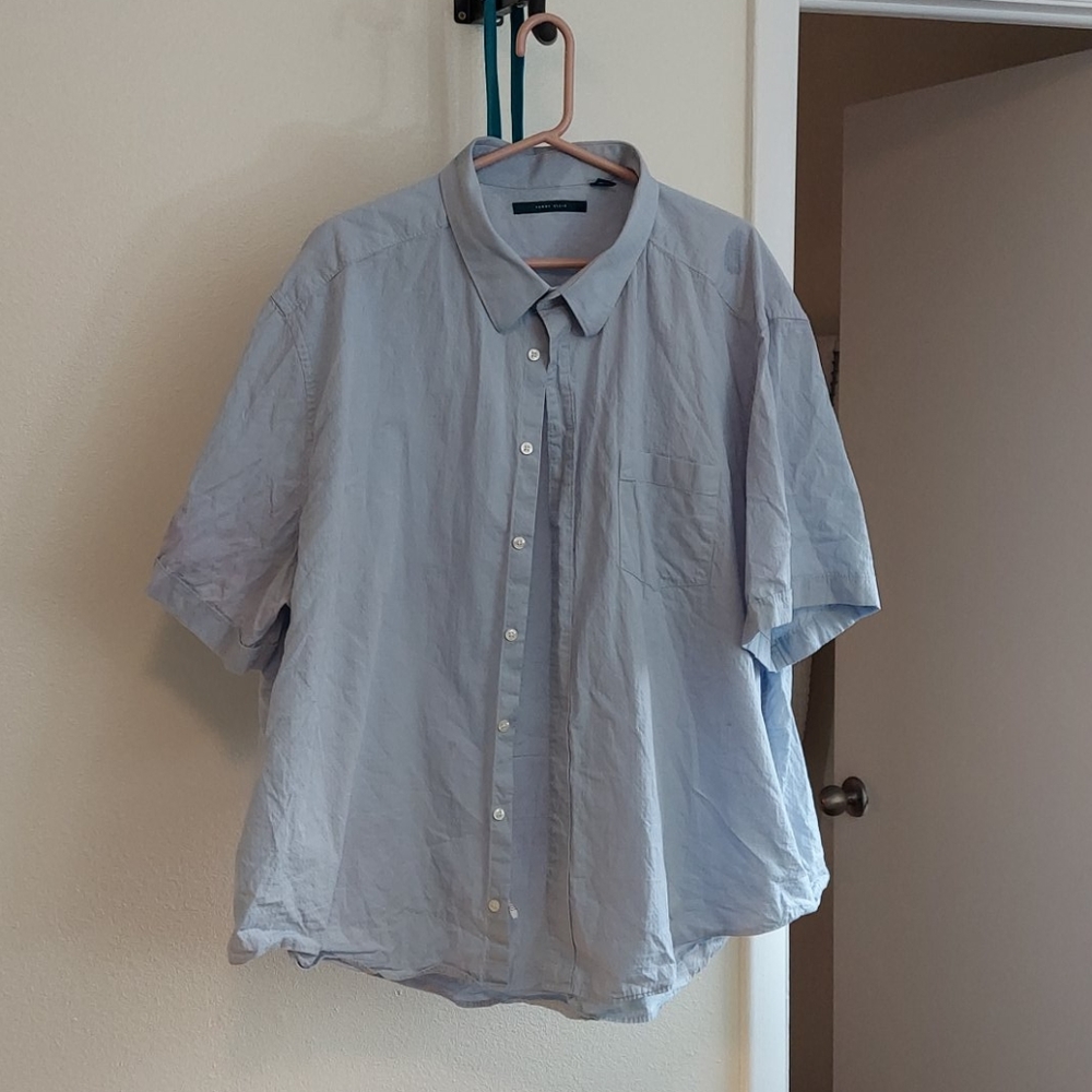 4XL Mens Short Sleve Shirt.